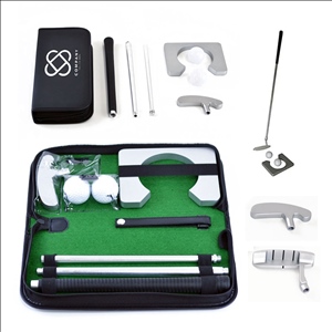 Portable Golf Putter Set Kit With Ball For Travel Indoor